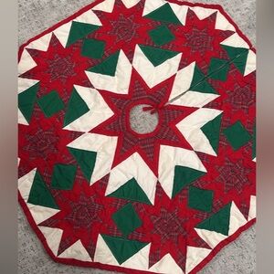 Quilted Christmas Tree Skirt